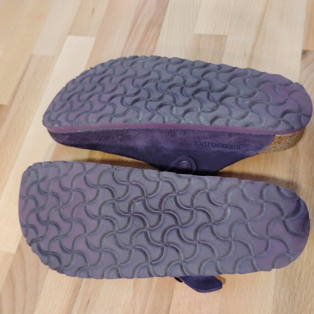Purple Birkenstock Boston 38 Narrow - Picture 6 of 11